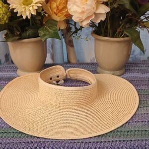 Chic Beige Sun Visor for Women